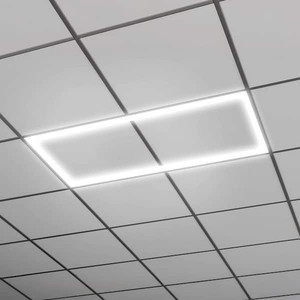 (8) Metalux 2 x 4 ft. Selectable 600045003000 Lumens, Integrated LED, Surround Architectural Slim Frame Panel, 4-Selectable CCT