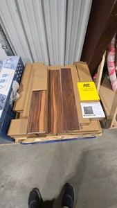 TrafficMaster Park End 6 MIL x 6 in. W x 36 in. Waterproof Dark Brown Wood Look Click Lock Vinyl Plank Flooring (479 sq. ft.)