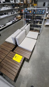 6 pc patio seating set