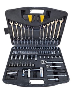 Socket & Wrench Tool Set With Carrying Case