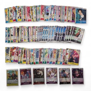 One Piece Card Game Lot  Foil & Character Cards, Roronoa Zoro, Vinsmoke Sanji, Kalgara, Page One