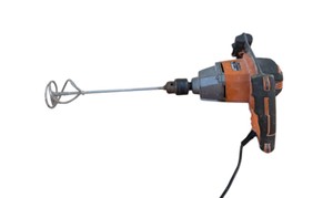 RIDGID R7135 Corded Mixing Drill with Paddle Attachment