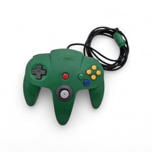 Nintendo 64 Solid Green Controller NUS-005 Official N64 OEM Untested