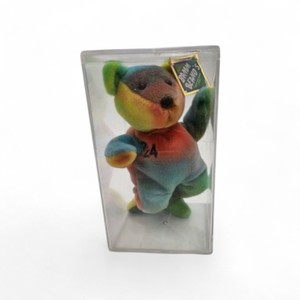 Ken Griffey Jr Bamm Beanos 1998 Tie Dye Plush Bear Salvinos New #24