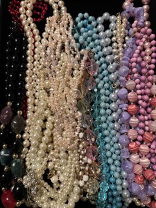 Beaded necklaces