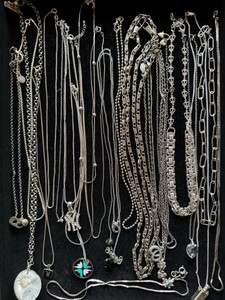 Silver chains