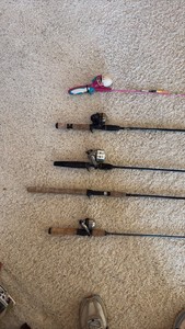 (5) Fishing rods