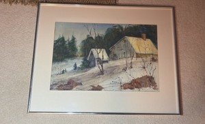 1980 The Yellow Roof by Olsworth artwork