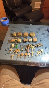 Vintage Yale locks