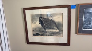 RARE John A. Noble The Cape Horner 32 x 28