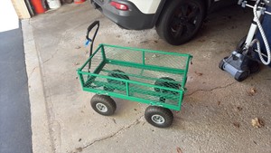 Metal 4-Wheeled Folding Utility Hand Cart