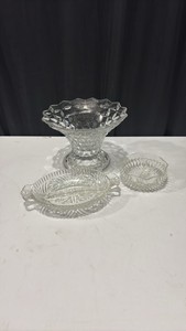 3 Glass Dishes