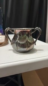 Vintage Sugar Bowl Silver Plated Amsterdam 603