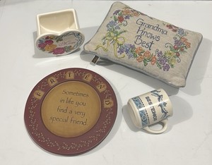 Grandma Mom Bestemor Friend Home Decor Set
