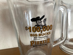 River Rick Pioneer Casino Slots Tournament Beer Pitchers