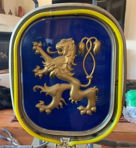 Vintage Neon Lowenbrau Beer Sign