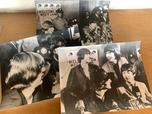 Beatlemania in Minnesota Beatles Black and White Photo Prints taken in Minneapolis at the Met Stadium in 1965