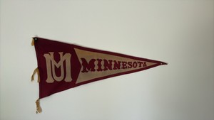 Vintage University of Minnesota Pennant