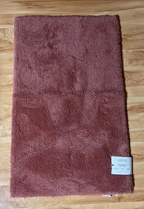 24x40 Bath Rug Fast Drying Extra Soft  Savanah Clay Color  Retail $50
