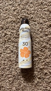 Hawaiian Tropic spf 30 sunscreen 6oz can