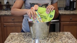 Pack of 2 Galvanized Pail 10L  Beer Bucket, Garden Planter, Snack Pail, 10x10x9.5  inches  Retail $25