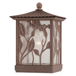 Light Copper Outdoor Wall Lantern With Modern Design  Retail $37