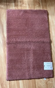 Plush Bath Rug in Savanah Clay Color - 21x34 - Retail $30
