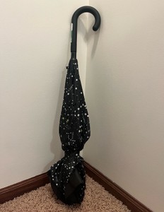 Totes Astrology Umbrella with Hooked Handle