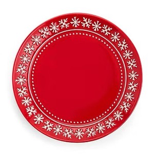 North Pole Trading Co. Noel 4-pc. Stoneware 10 Dinner Plate