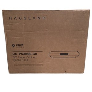Retail value new about $599.99 Hauslane Chef Series 30 Under Cabinet Range Hood  Stainless Steel  Model UC-PS38SS-30