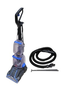 Retail price $123.99 Bissell Upright Carpet Cleaner Extractor Machine Blue Black MODE  3952
