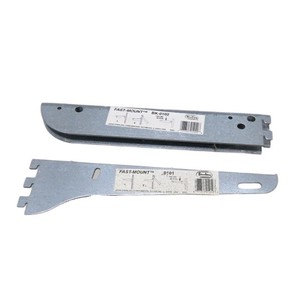 Lot of 20 Sterling Hardware Fast-Mount Shelf Brackets BK-0102 and 0101