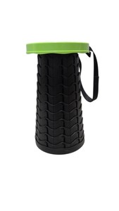 Retail value about $50$70 new Cyclone Seat Collapsible Portable Stool Green Black With Carry Strap