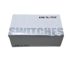 10 Pack Decorator Lighted Switches 91160-W10P Single Pole Push-In Side Wired White Sealed Box