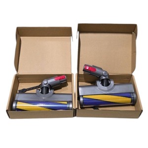 Lot of 2 Vacuum Motorized Brush Head Attachments With Cleaning Tool