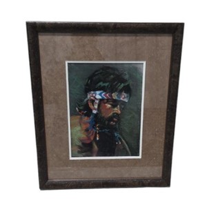 Framed Portrait Wall Art Print AccentArts TruGuard UV Glass Approx. 16x20