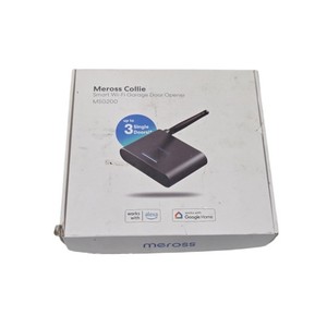 Meross Collie MSG200 Smart Wi-Fi Garage Door Opener Up to 3 Doors