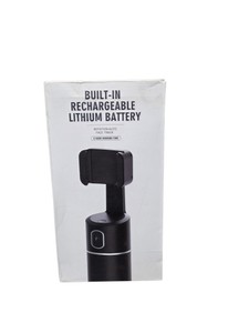 Auto Tracking Phone Holder 360 Rotation Face Tracking Vlog Stand Black