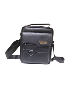 WEIXIER Black Crossbody Shoulder Bag  Small Messenger Bag