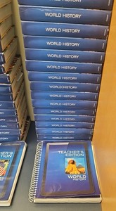 world history books with teachers Edition (R216)
