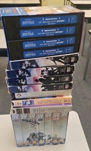 vintage historical VHS tapes (R216)