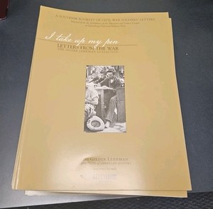 letters from the Civil War (R216)