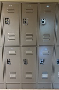 6 lockers (Hall 2F)
