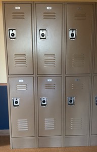 6 lockers (Hall 2F)