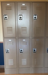 6 lockers (Hall 2F)