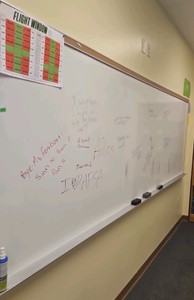 whiteboard (R214)