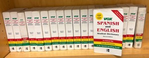 vox Spanish and English dictionary (R214)