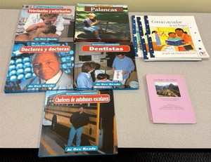 beginning reading Spanish books (R214)