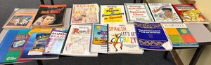 Spanish books and activities (R214)