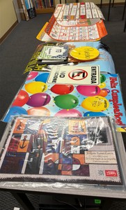 assortment of posters (R214)